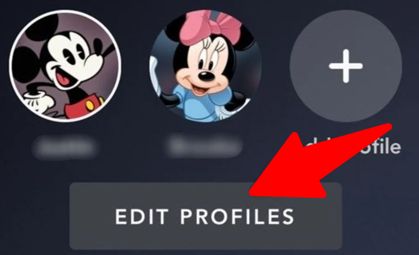 Editar perfil de Disney+