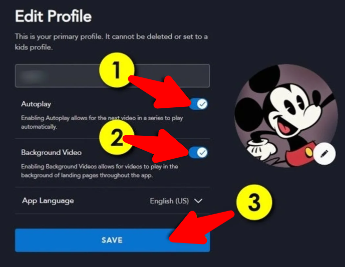 Cómo configurar mi perfil de Disney+