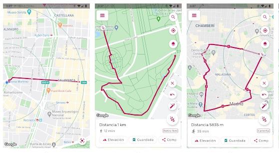 calcular distancias google maps